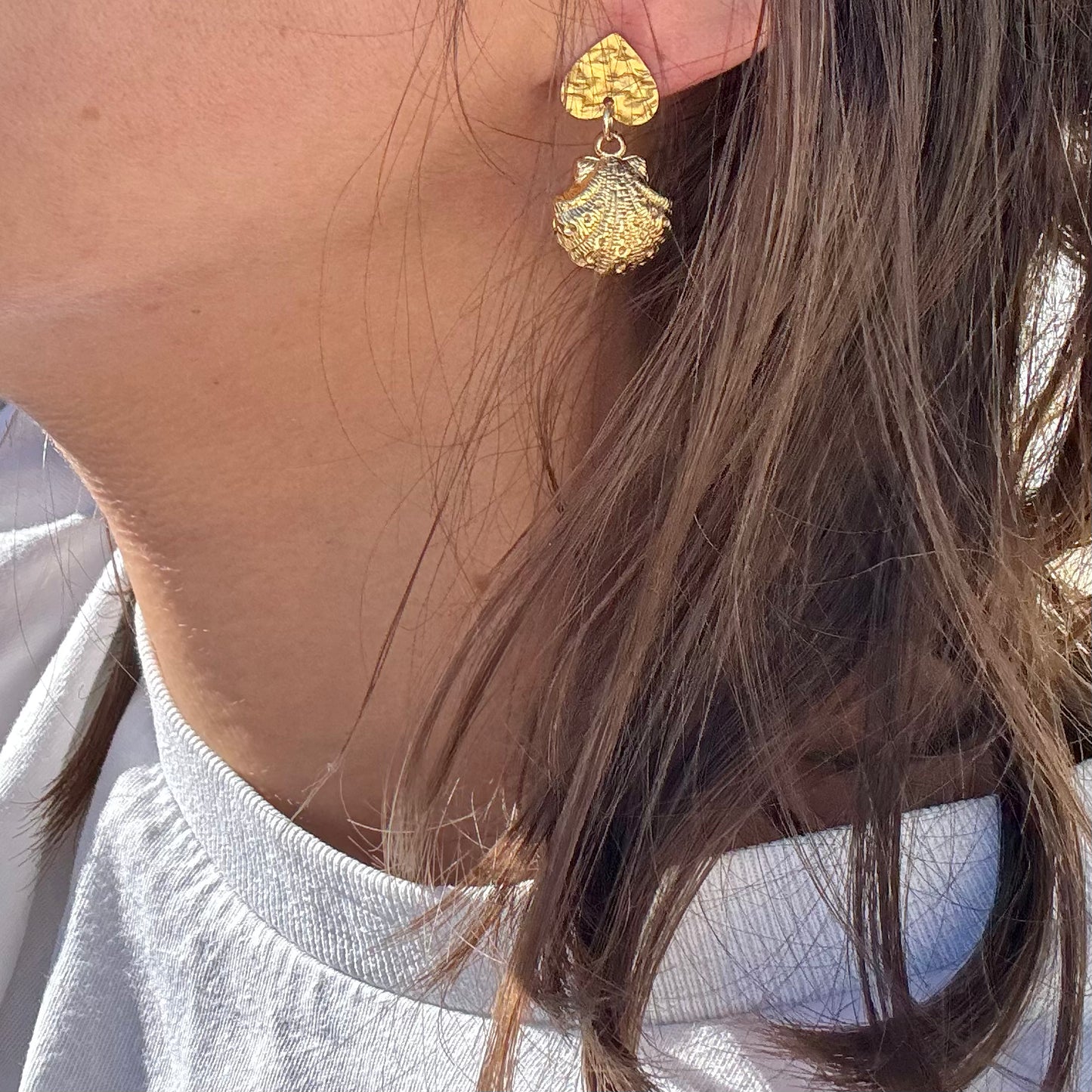 BOUCLES COQUILLAGE