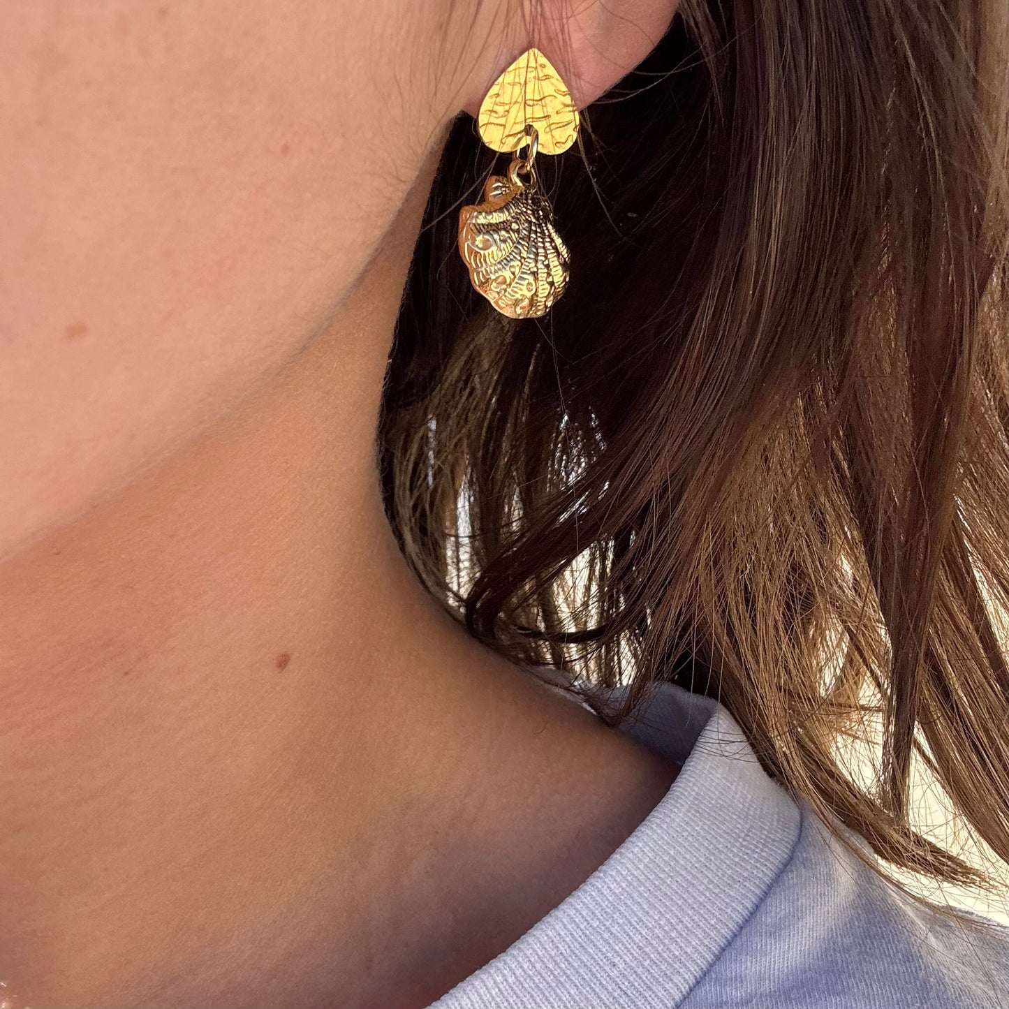 BOUCLES COQUILLAGE